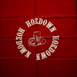 ☘️ Bandana 16x16” Hoedown Boots Lasso Stampede